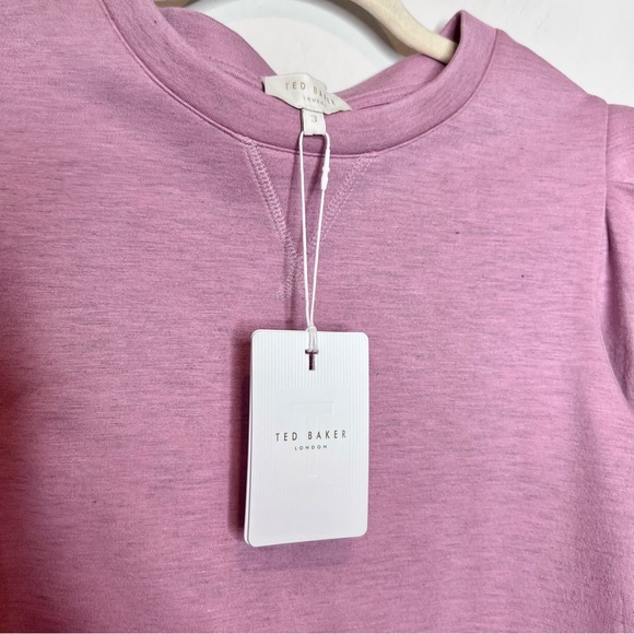 TED BAKER ‘Cherida’ Puff Sleeve Sweatshirt. Size Medium - Picture 14 of 15